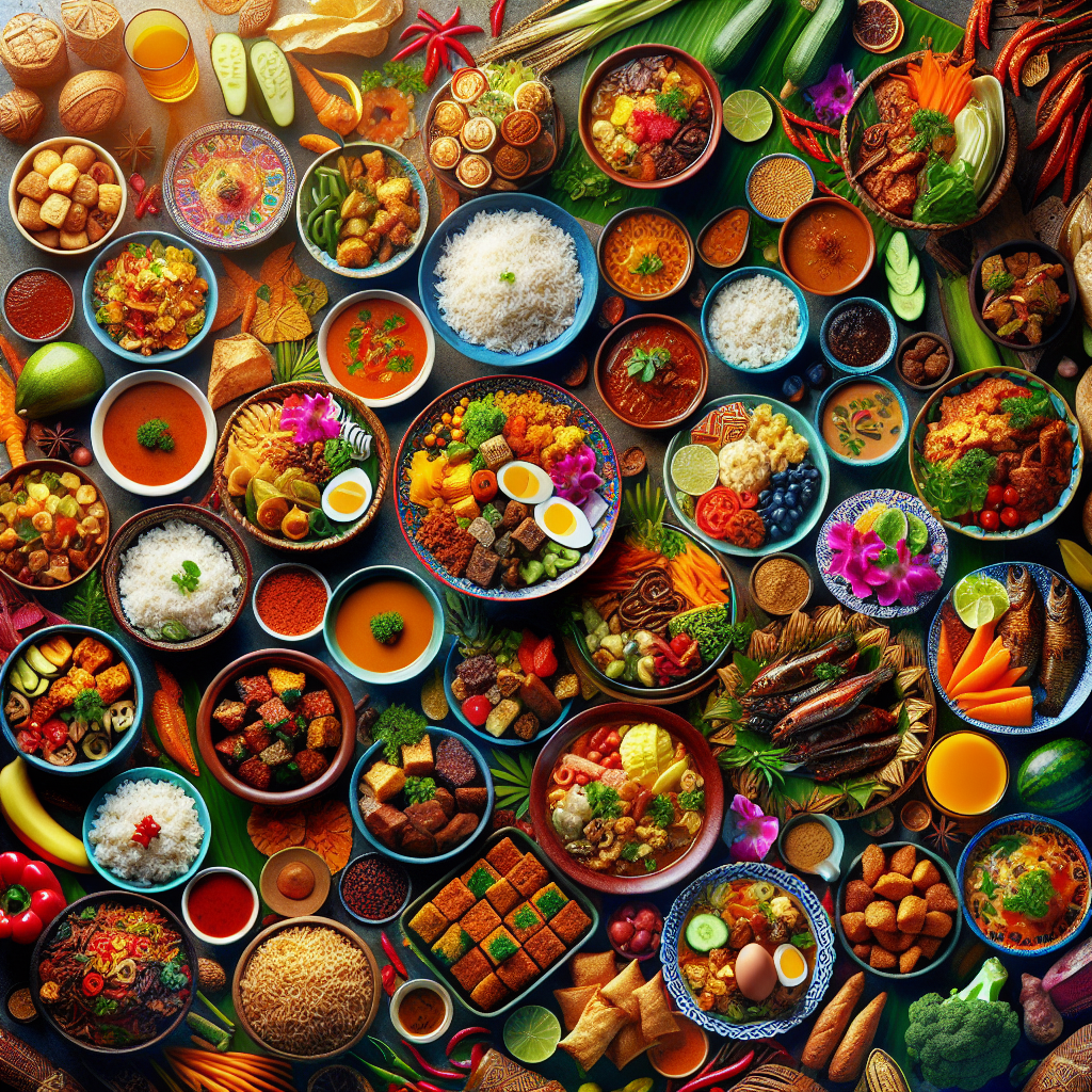 Menyelami Keindahan Gambar Makanan Tradisional Indonesia: Kekayaan Kuliner