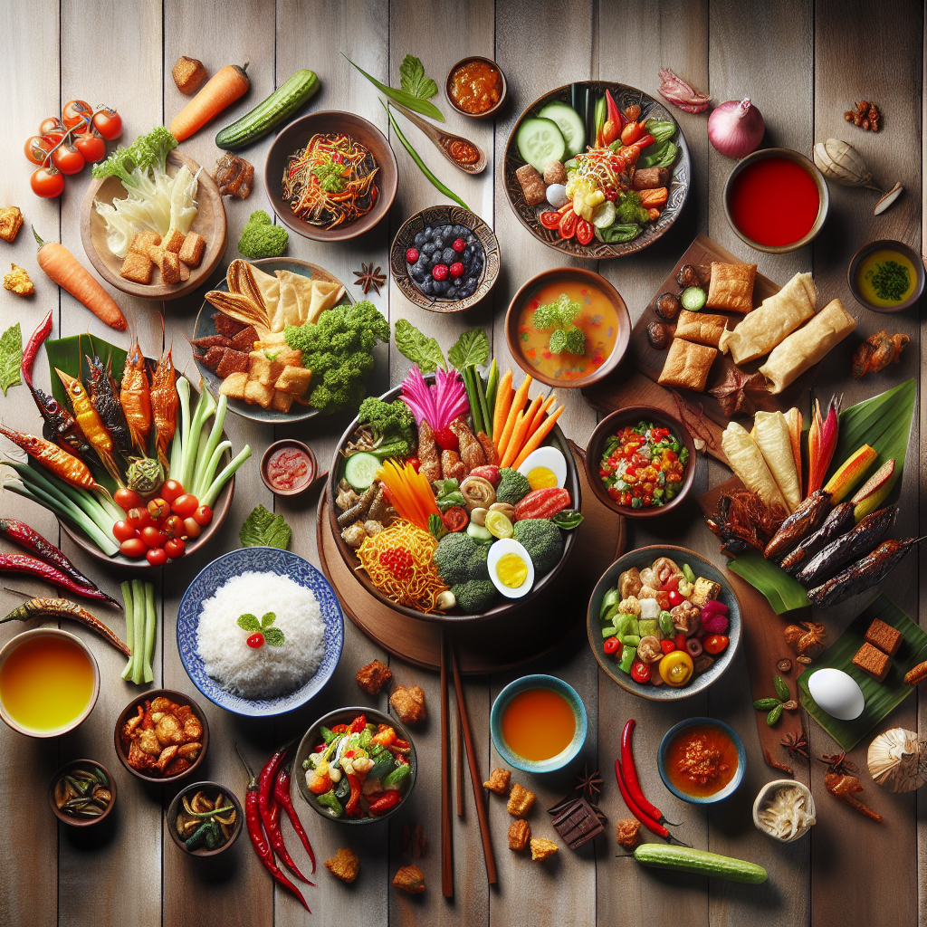 Gambar Makanan Khas Indonesia: Sebuah perjalanan visual kuliner