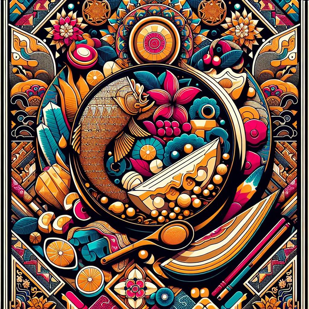 Keindahan dan Keunikan Poster Makanan Tradisional Indonesia yang Memukau.