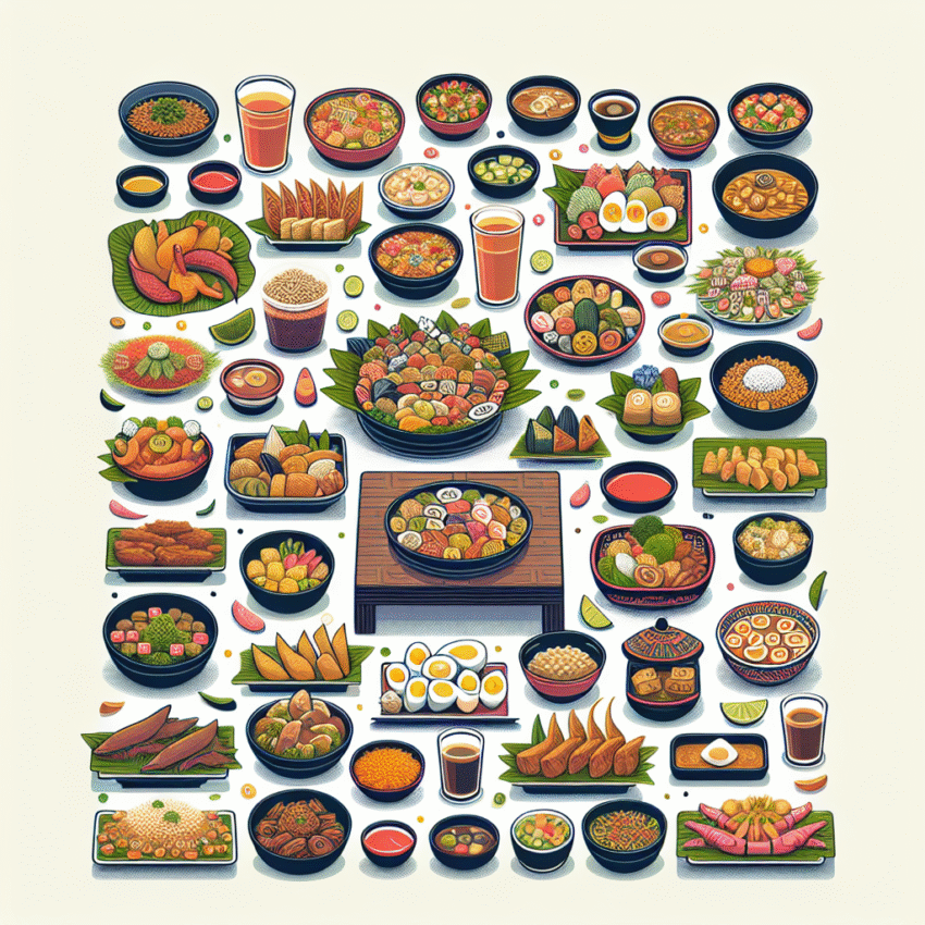 Menyelami Keunikan Makanan Khas dari 38 Provinsi di Indonesia