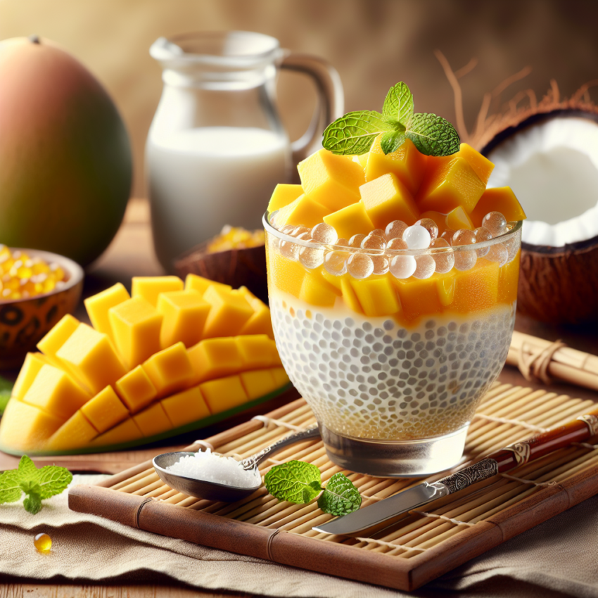 Delicious Mango Sago Recipe: A Sweet and Refreshing Asian Dessert