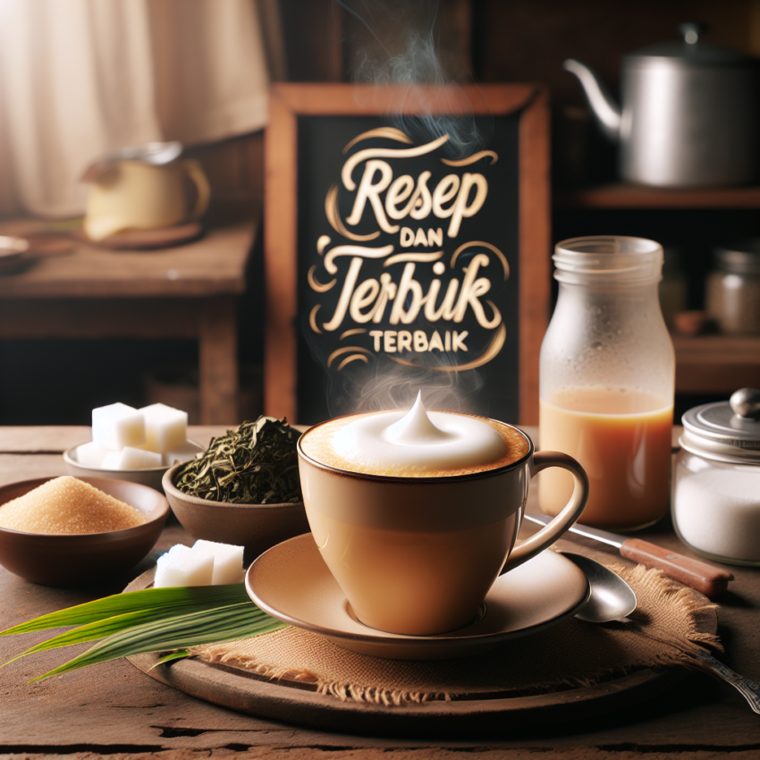 Buat Teh Tarik yang Nikmat di Rumah: Resep dan Tips Terbaik