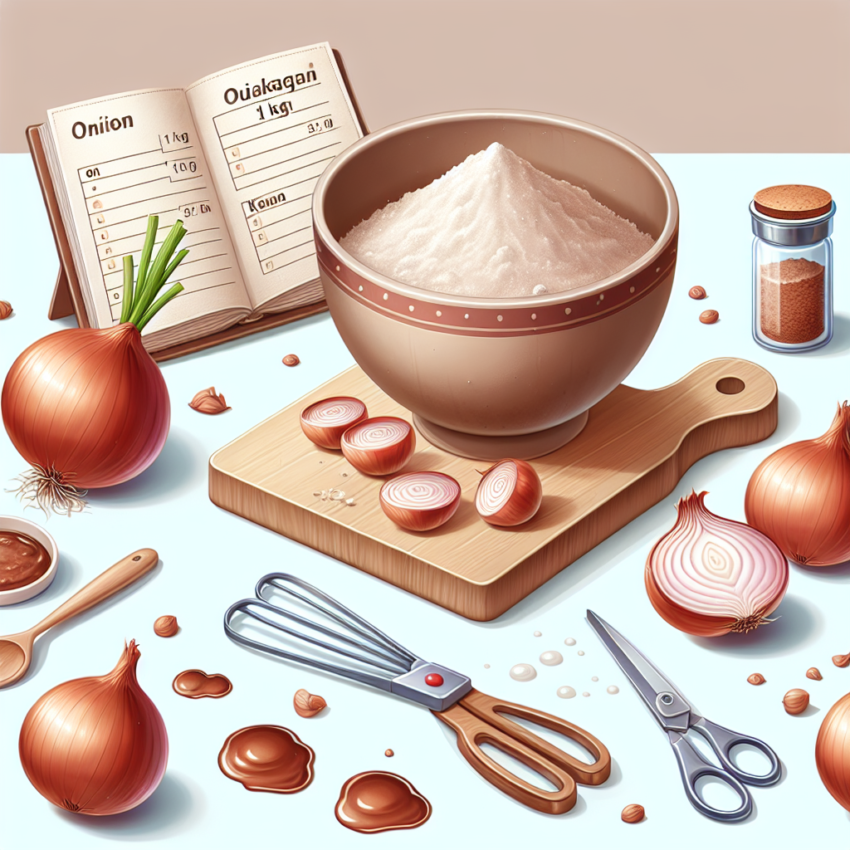 Cara Membuat Resep Kue Bawang Gunting Renyah dengan 1 Kg Tepung